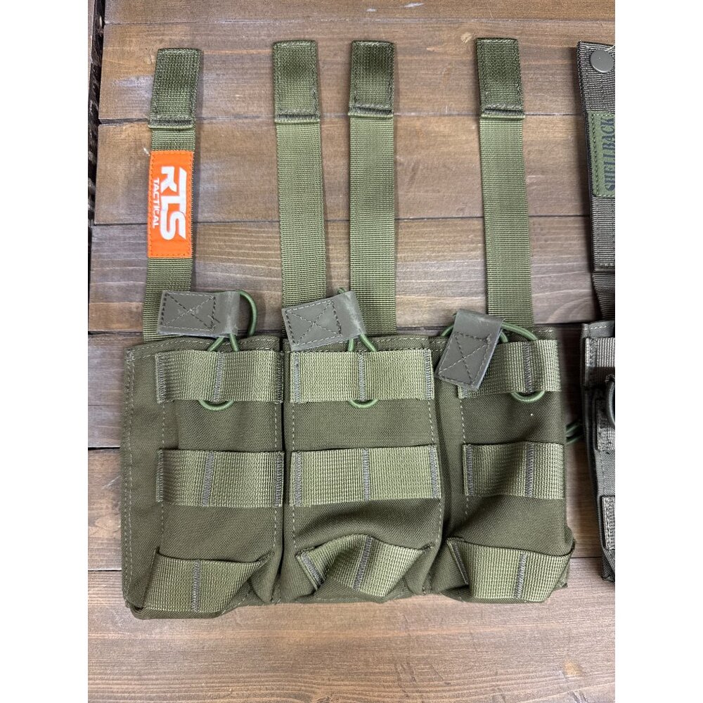 Molle Pouch Lot of 5 Shellback RTS Tactical Mag Pouch NEW - Picture 3 of 6